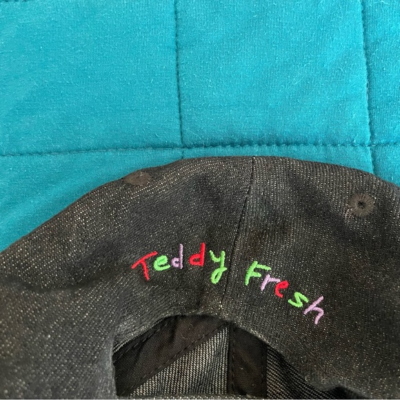 Teddy Fresh Ted Hat black denim OS - Picture 3 of 3